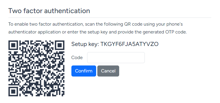Two-Factor Authentication